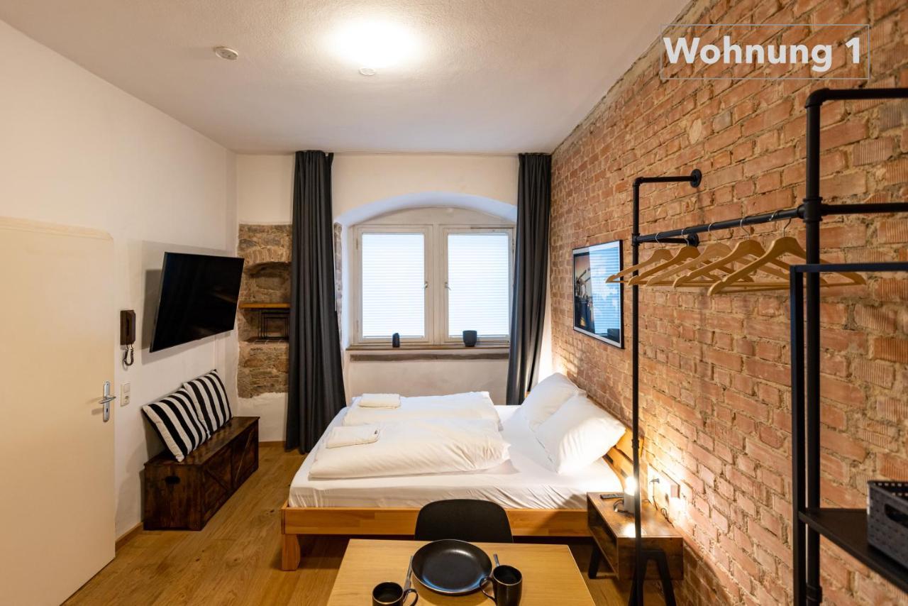 Zentrale Innenstadt-Wohnung เวิร์ซบวร์ก ภายนอก รูปภาพ