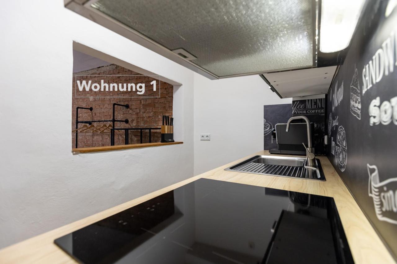 Zentrale Innenstadt-Wohnung เวิร์ซบวร์ก ภายนอก รูปภาพ